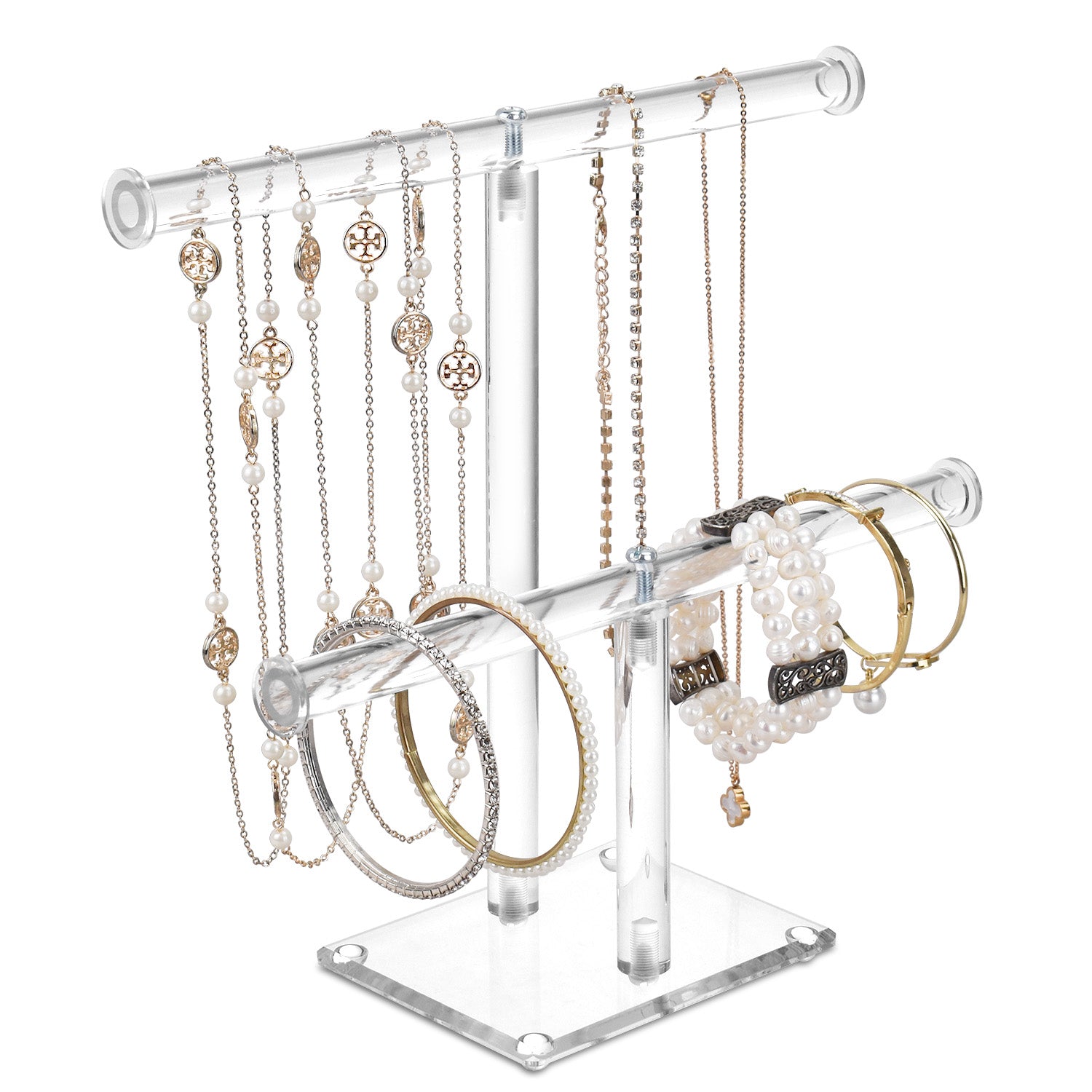 Acrylic "T" Bar Bracelet Display-Nile Corp