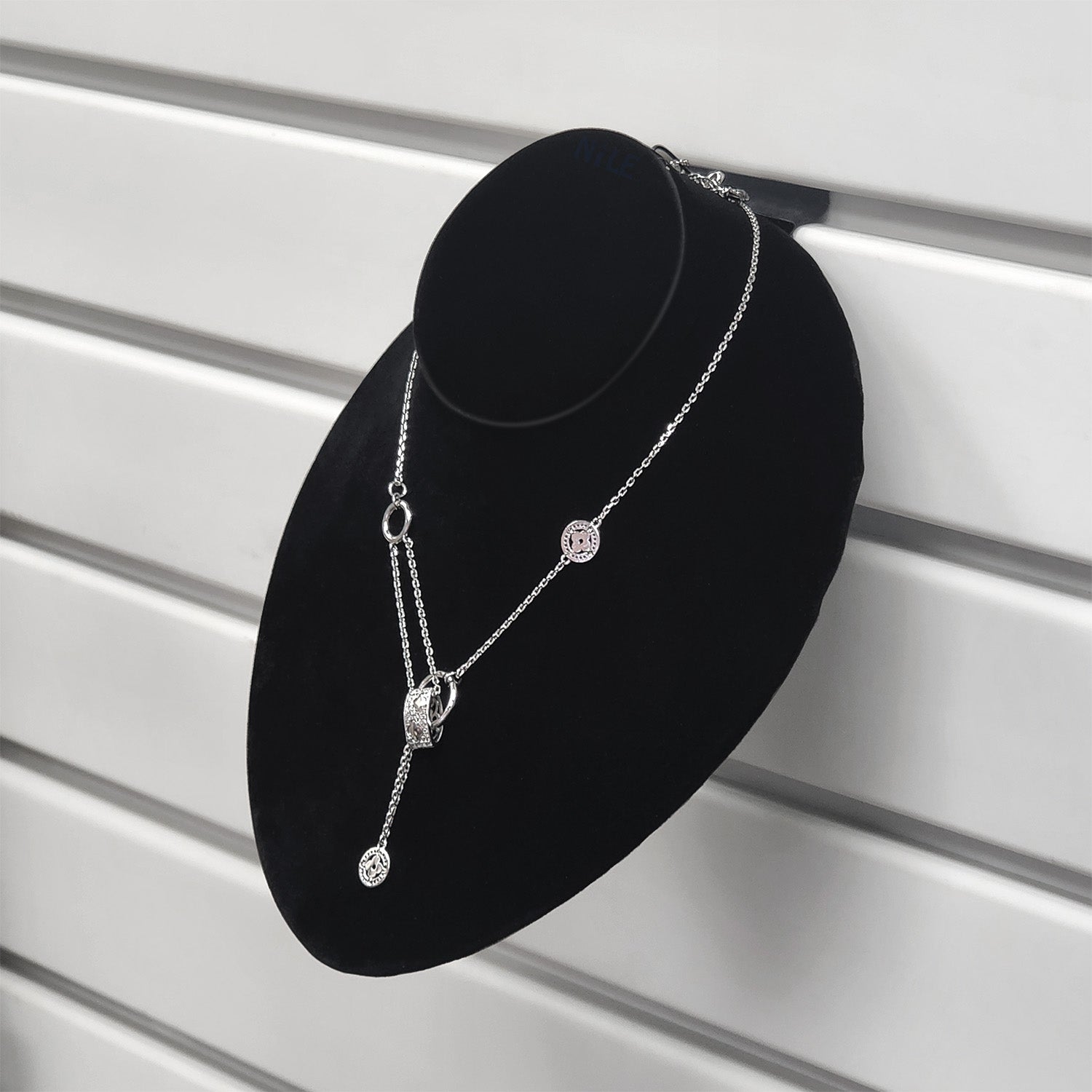 Slatwall Necklace Bust Displays-Nile Corp
