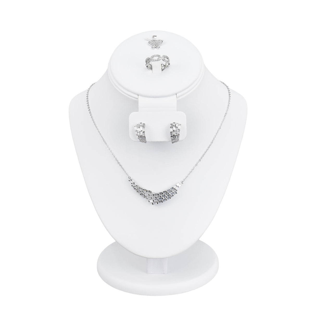 #185-1 Combination Jewelry Display Bust -Nile Corp