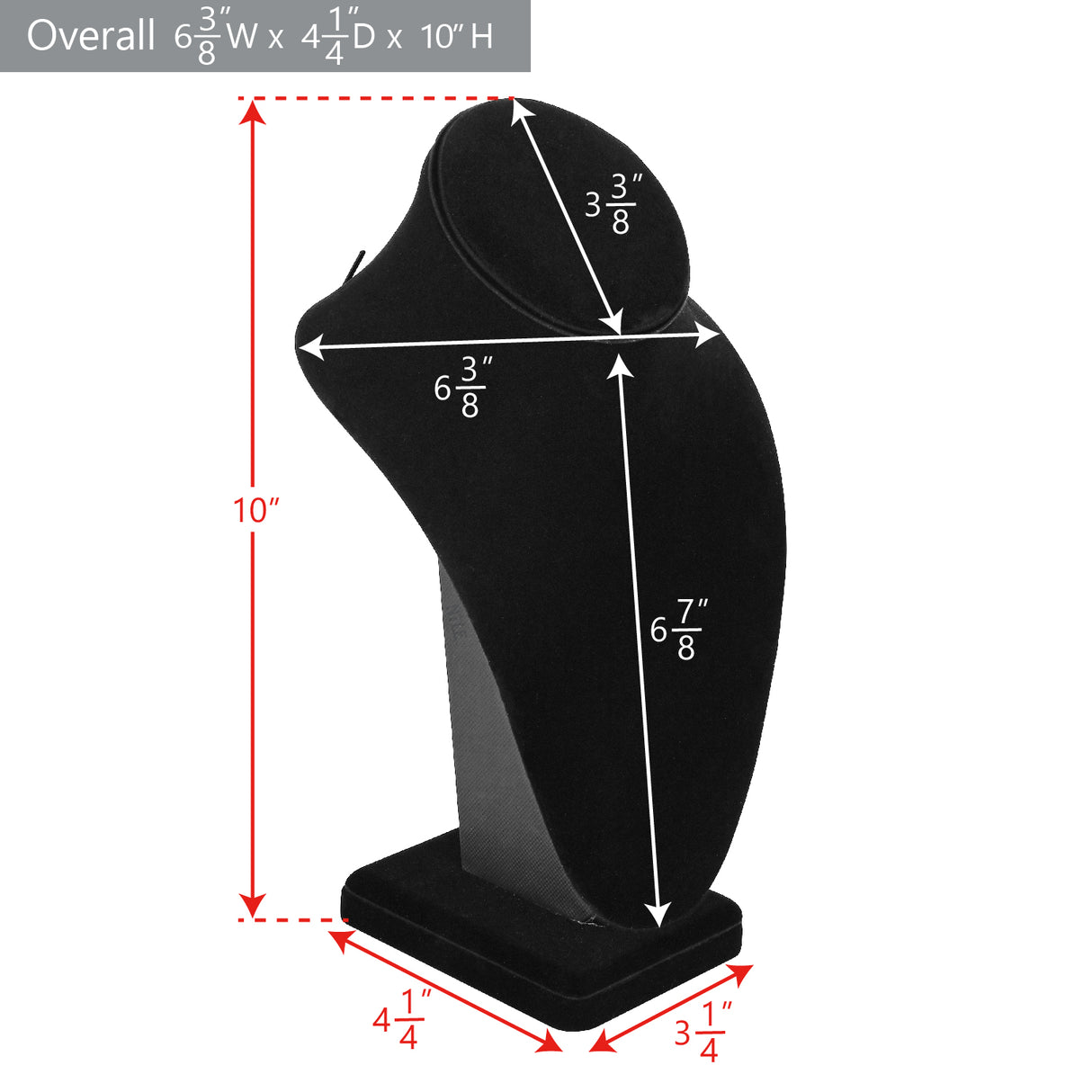 Necklace Bust Display-Nile Corp
