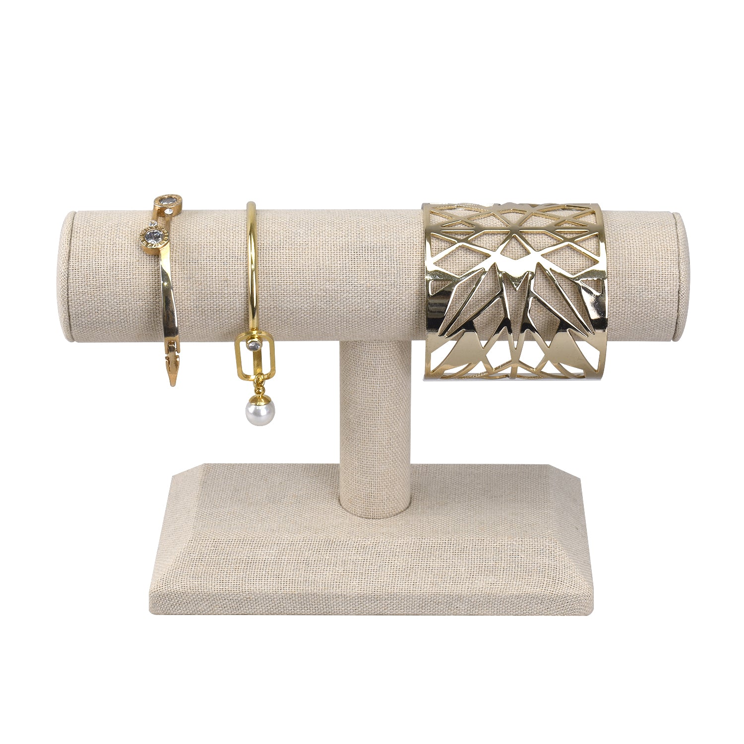 #219-LNT Single T-Bar Bracelet Display