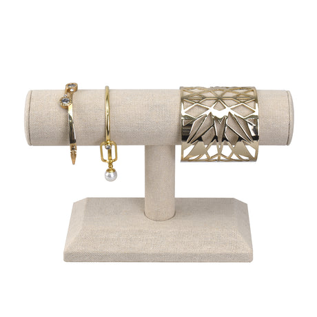 #219-LNT Single T-Bar Bracelet Display