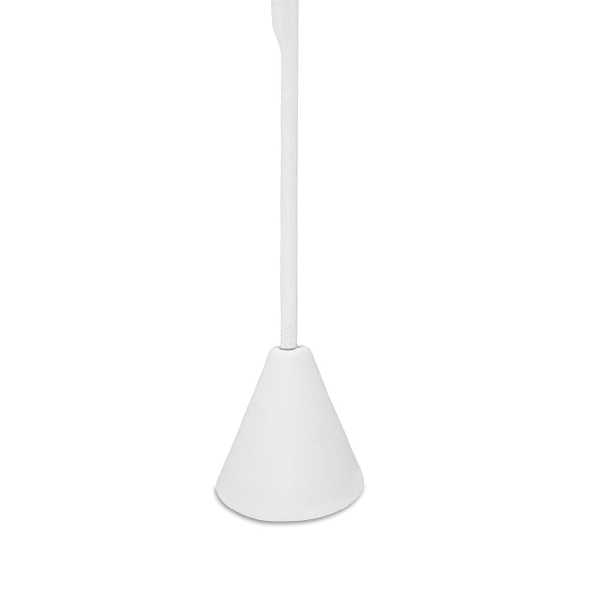 #241-1L (W) Medium Earring Display Tree Stand, White leatherette