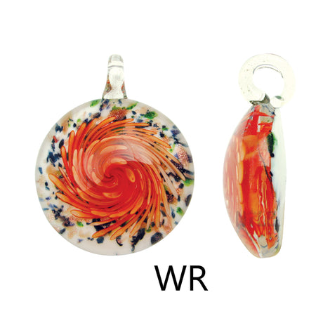 Lampwork Glass Pendant-Nile Corp