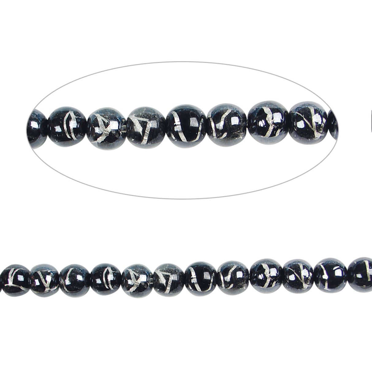 Foil Glass Beads-Nile Corp
