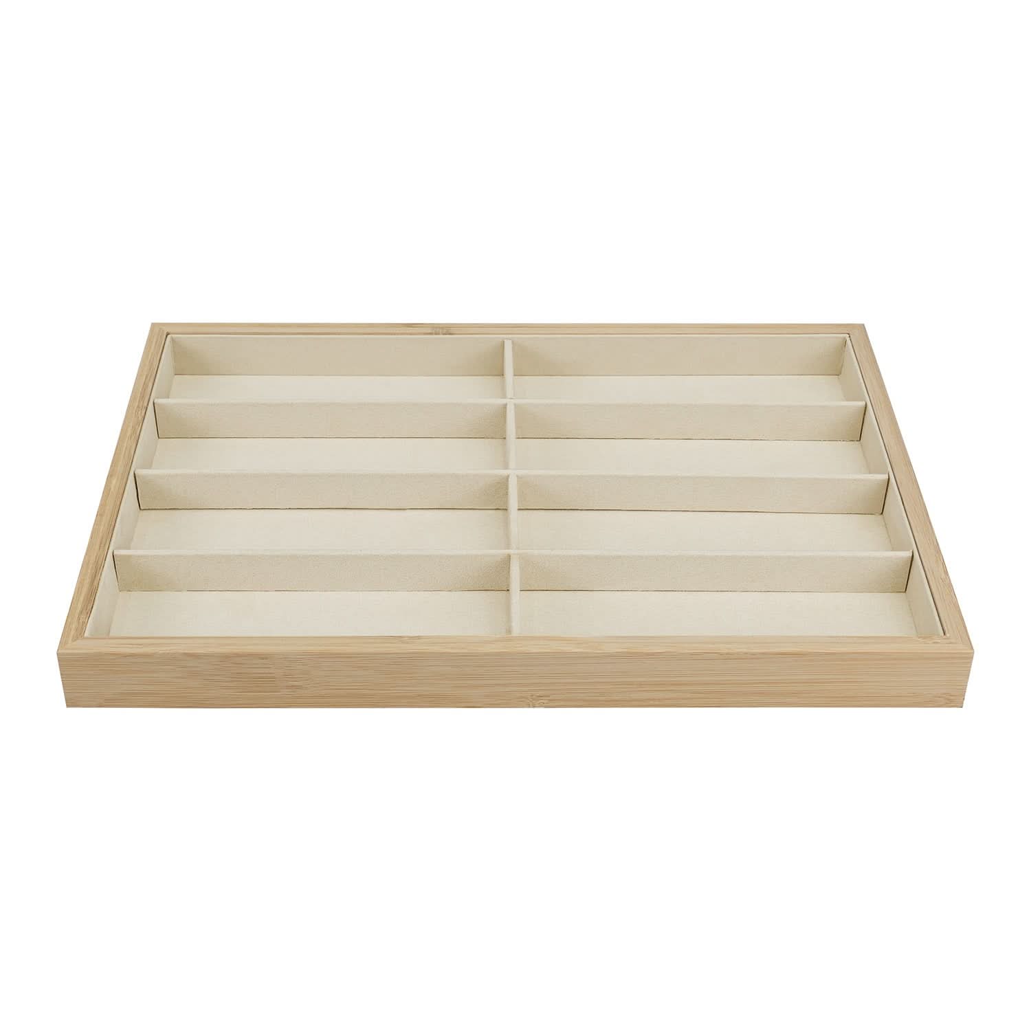 #BWEY08 Bamboo eyewear tray for 8 pairs of sunglasses