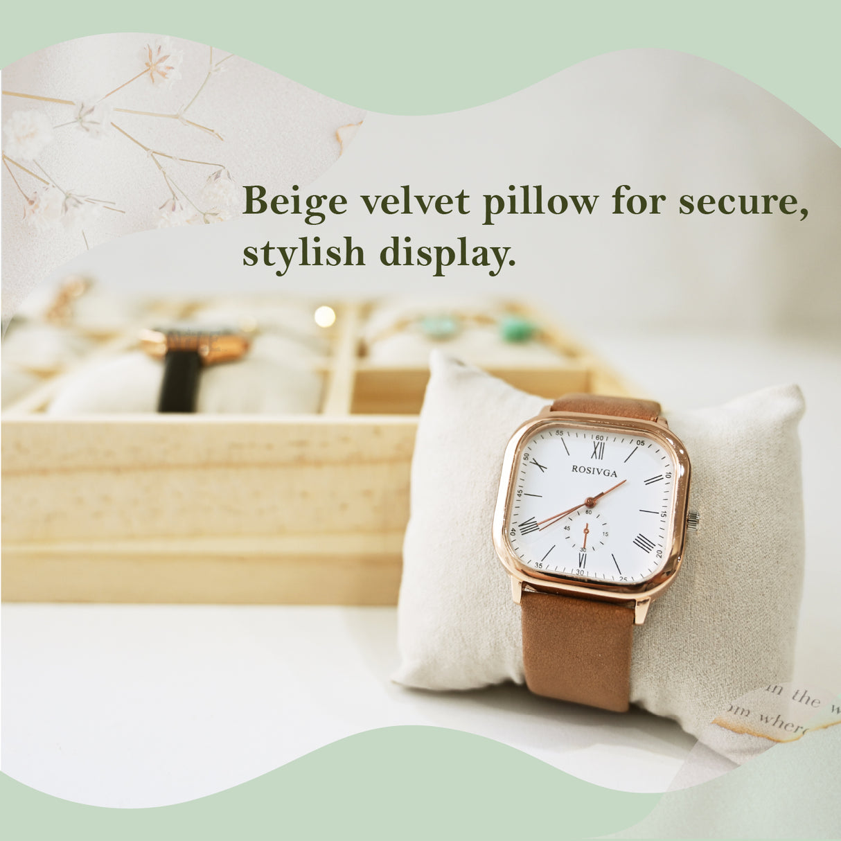 #DPW4512 Watch Storage Box, Watch Display Tray, Bangle Display Tray