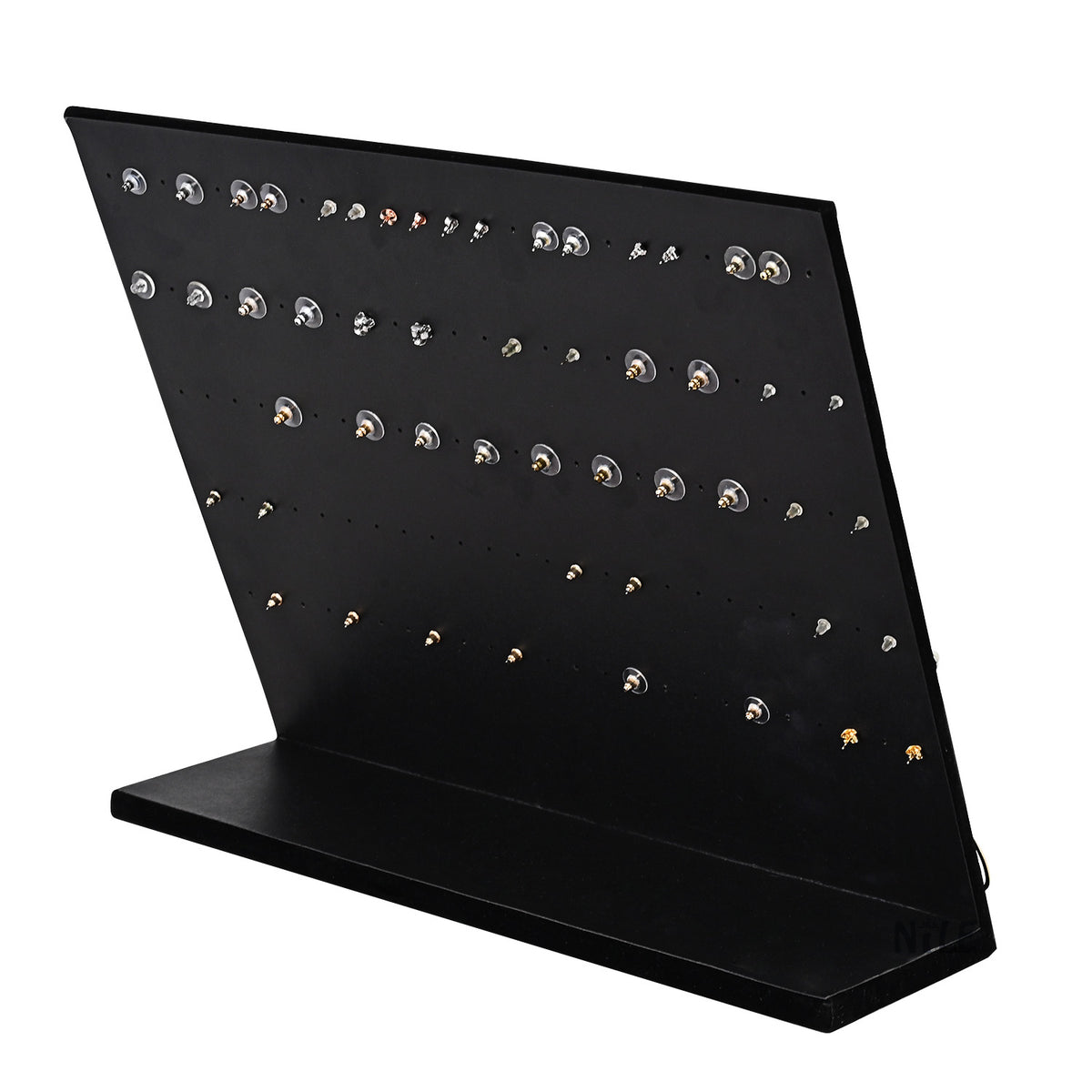 #DTP6120BKx2 Jewelry Earring Display Pad with Easel