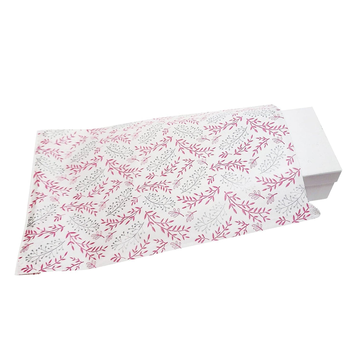 #EN-8325 Leaf Printed Paper Gift Bags