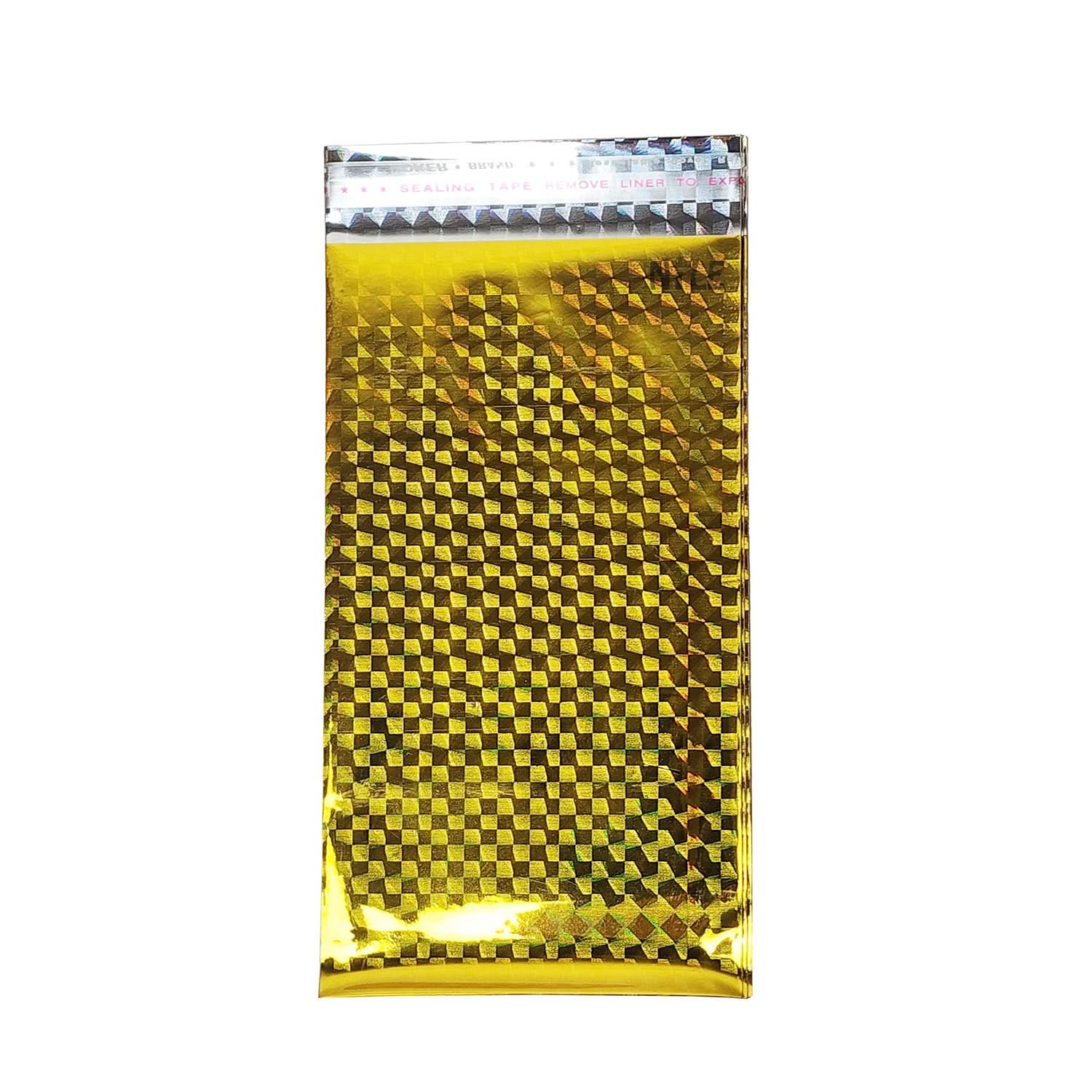 Hologram pvc gift bag with self-adhesive sealing strip-Nile Corp