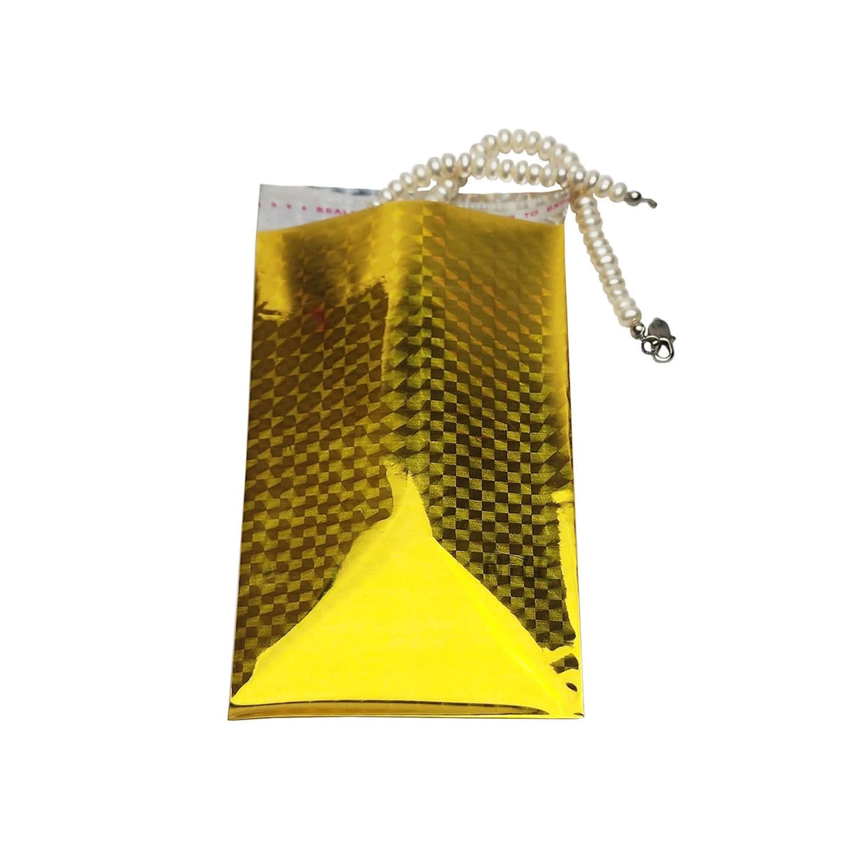 Hologram pvc gift bag with self-adhesive sealing strip-Nile Corp