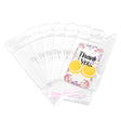 #EN6234 100pcs THANK YOU OPP clear bag with adhesive sealing