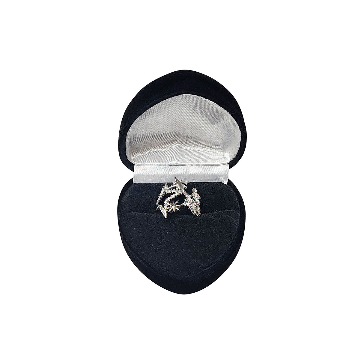 Large Heart Ring Boxes-Nile Corp