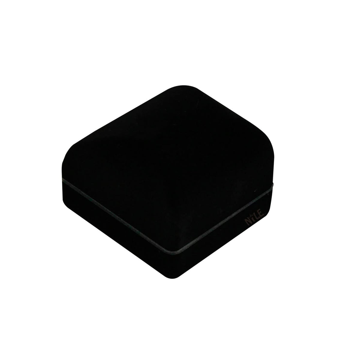 #FQ2E Small Square Flocked Flocked Soft Earring Square Box