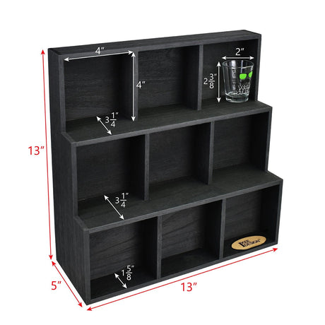 #HOM309 9 compartments Multi-slot shelf cube display