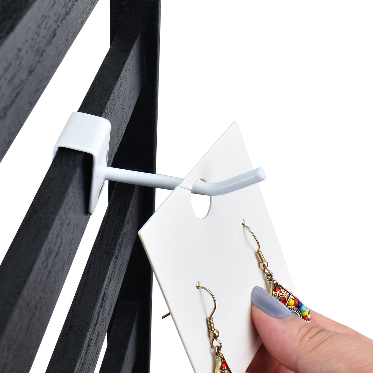 #HOOK-246 24 Pcs Small Metal Panel Hook Hanger