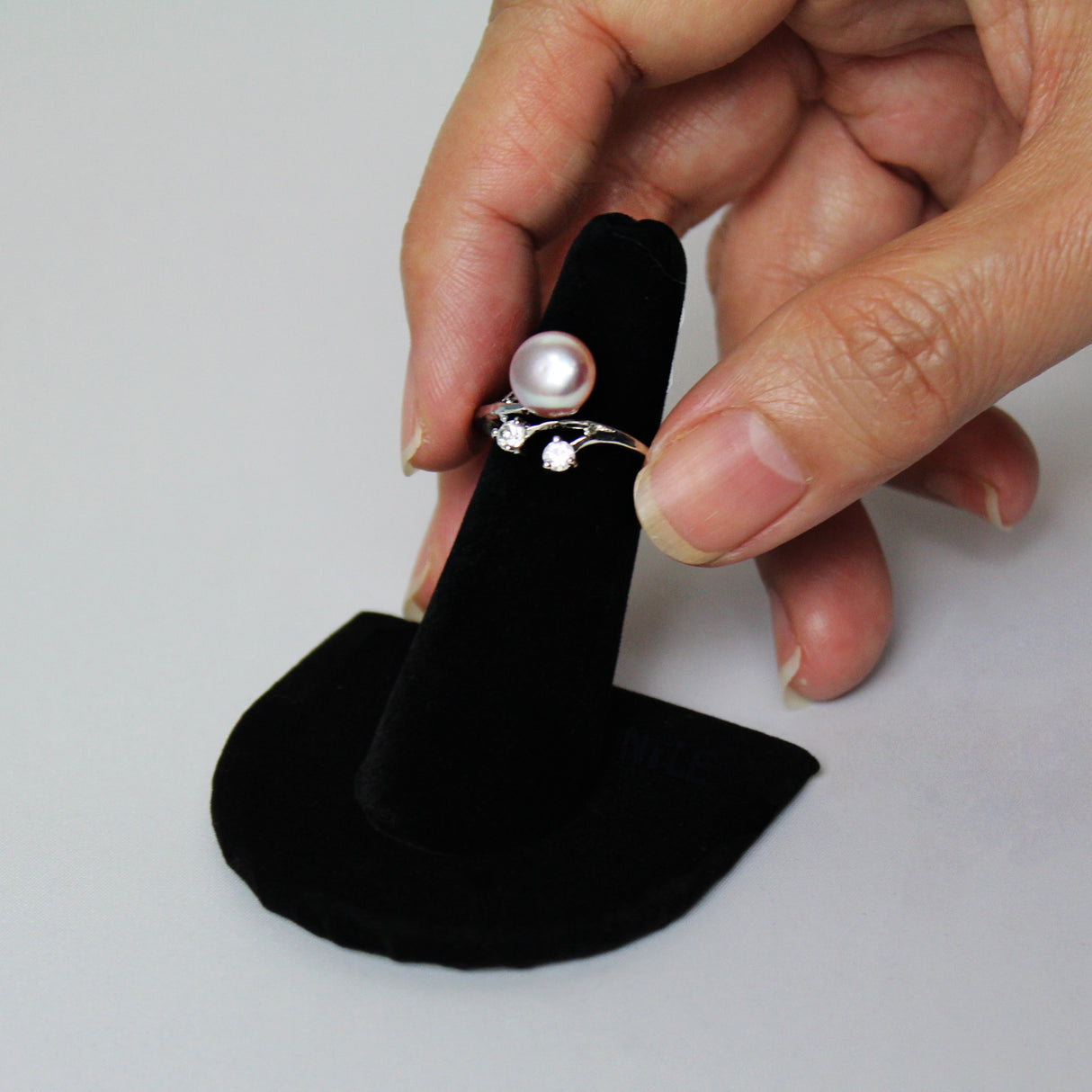 Versatile Black Velvet Jewelry Display Set