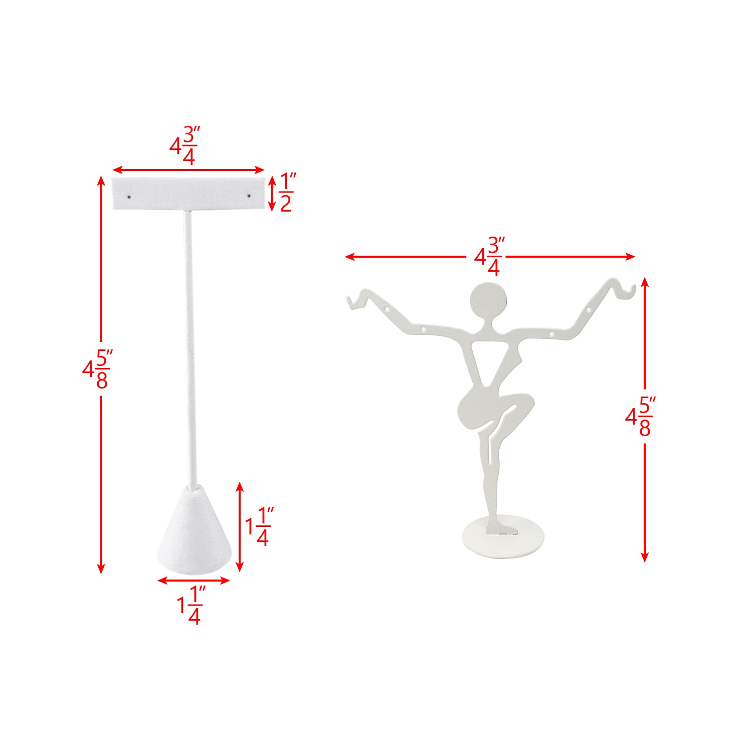 #JWY1309-LW 11 Pcs Jewelry Display Set, Necklace, Earring and Ring Set