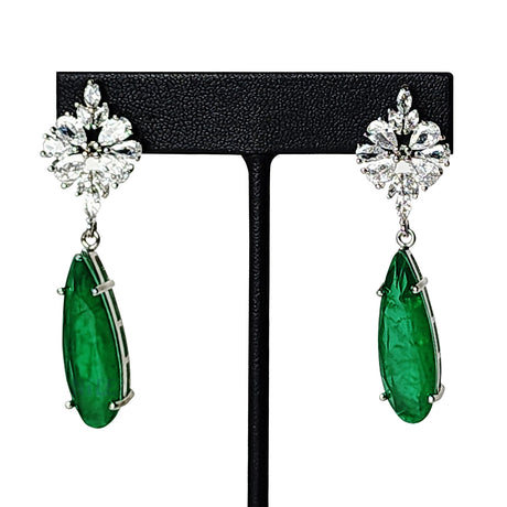 Versatile Premium Black Faux Leather Jewelry Display Set
