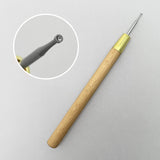 1PC Metal Wire Rounder Tool With Wooden Handle