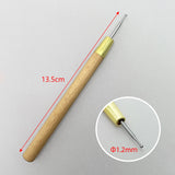 1PC Metal Wire Rounder Tool With Wooden Handle