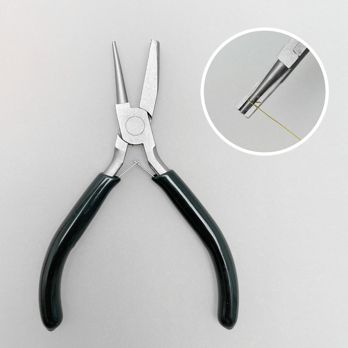 LD23372 Concave and Round Nose Pliers with Cutter Round Concave Plier