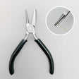 Concave and Round Nose Pliers with Cutter Round Concave Pliers Wire Looping