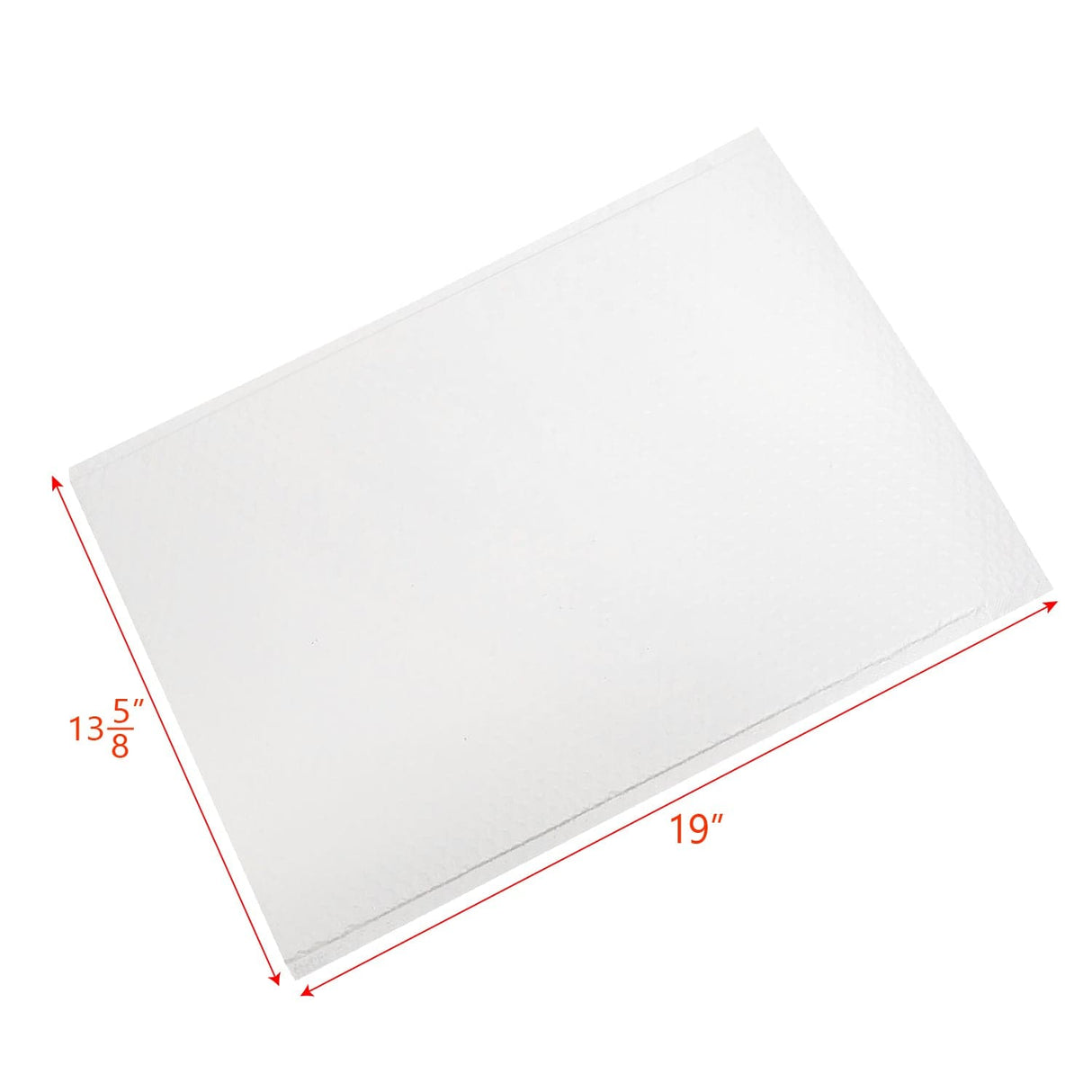 Poly Bubble Mailers, Padded Envelopes Self-Adhesive, White