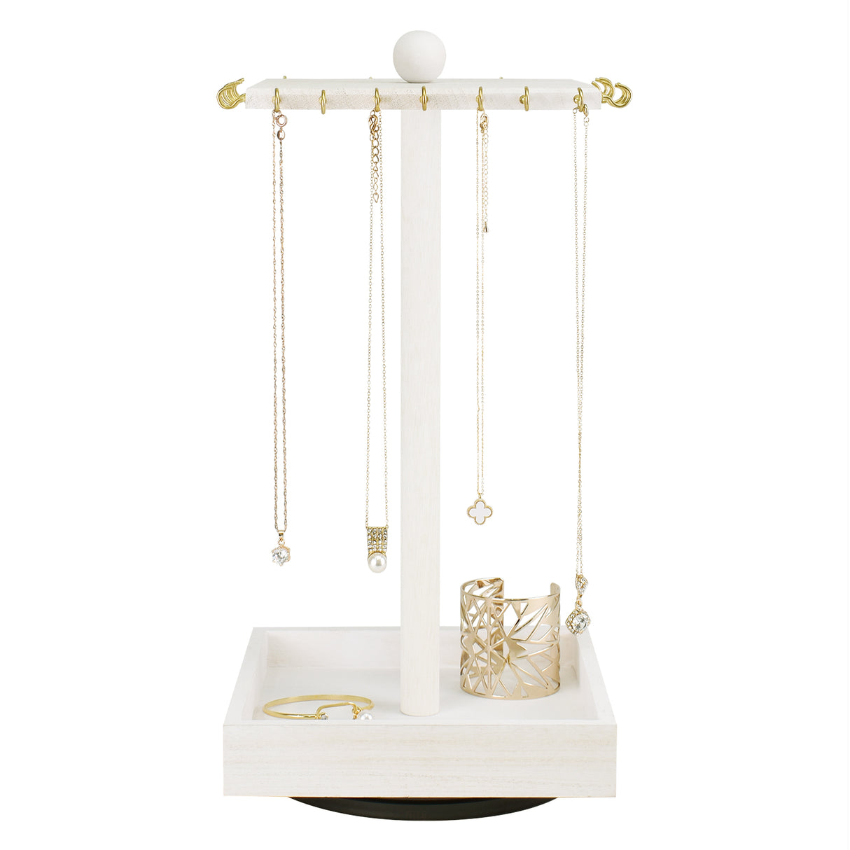 #WD2627 Rotating jewelry organizer