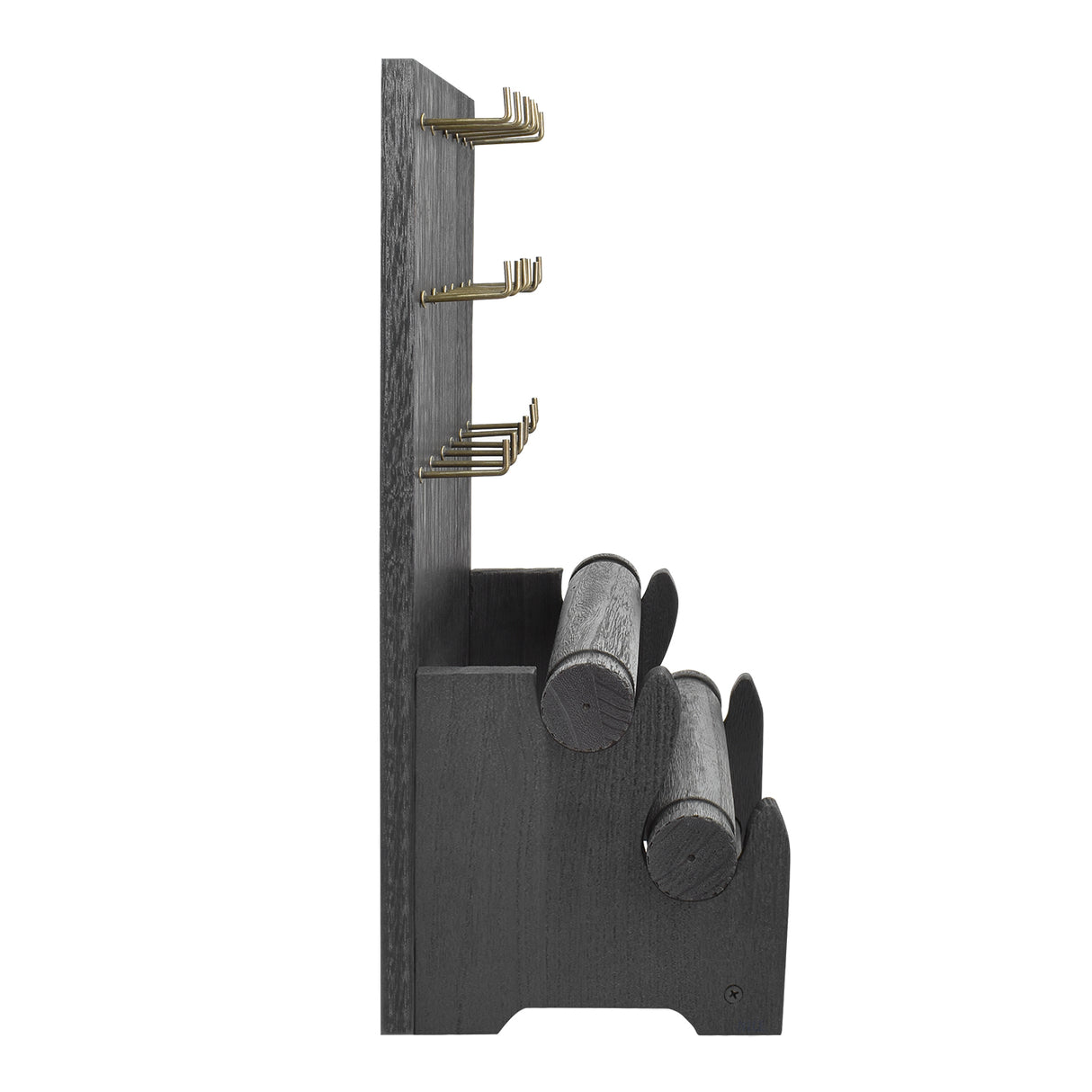 #WD4802 18 Hooks Wood Jewelry Display Stand