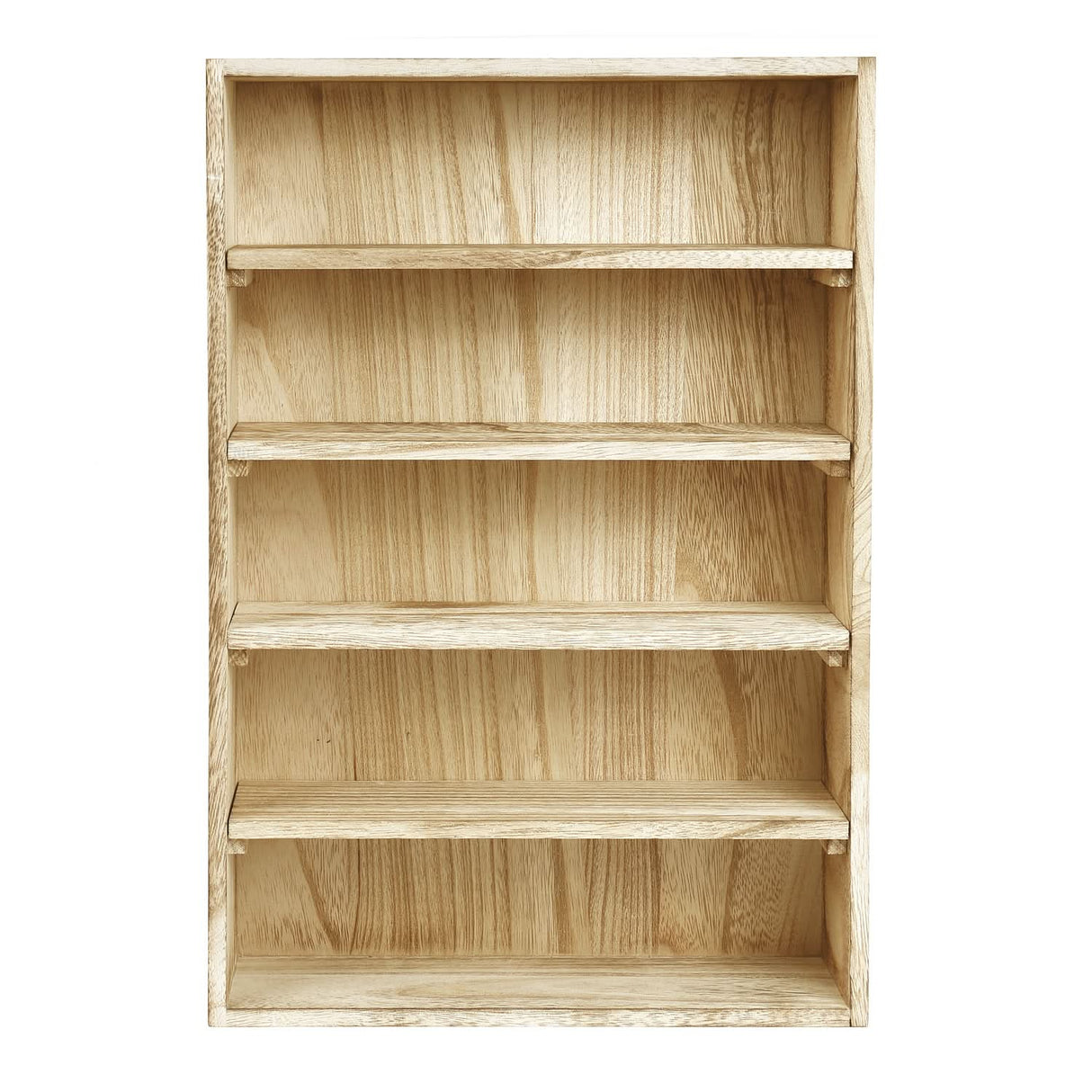 #WD5063 5-Shelf Wall-Mounted Freestanding Wooden display rack