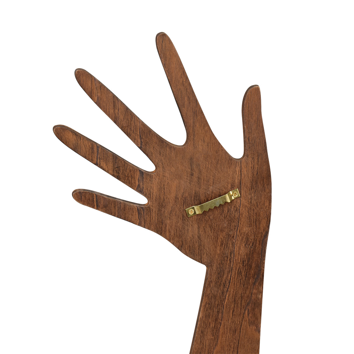 #WD610L-BRX2 2 Pcs Set Multi-Functional Wooden Hand-Shaped Jewelry Display Stand