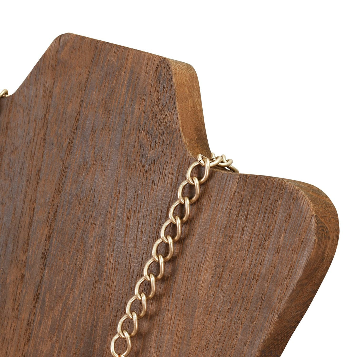 #WD67-3 Foldable Wooden Easel Necklace Display