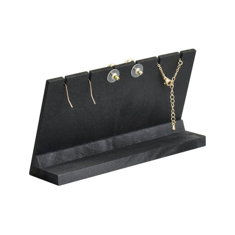 3 Pcs Wooden Earring Display Stand