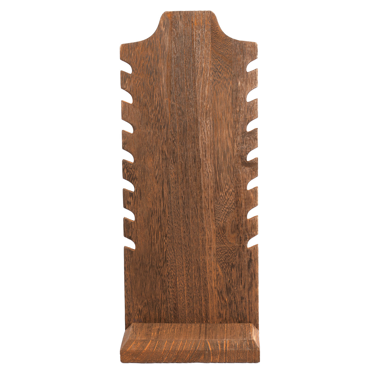 #WDN68X2 Wooden Freestanding Necklace Display Stand