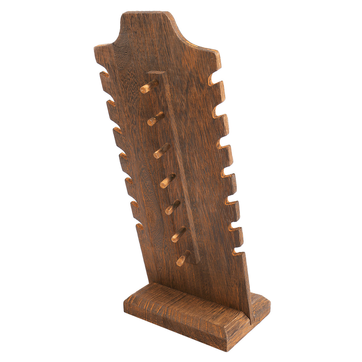 #WDN68X2 Wooden Freestanding Necklace Display Stand