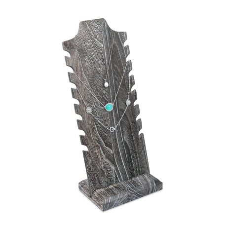 #WDN68 Wooden Multiple Necklace Display Stand