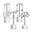 #1407 4 Pcs Set Acrylic Earrings Display Stand