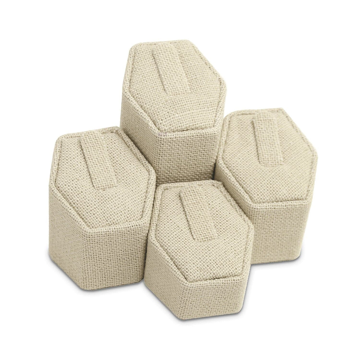 #201N (LE) Linen Ring Pedestals Displays Set