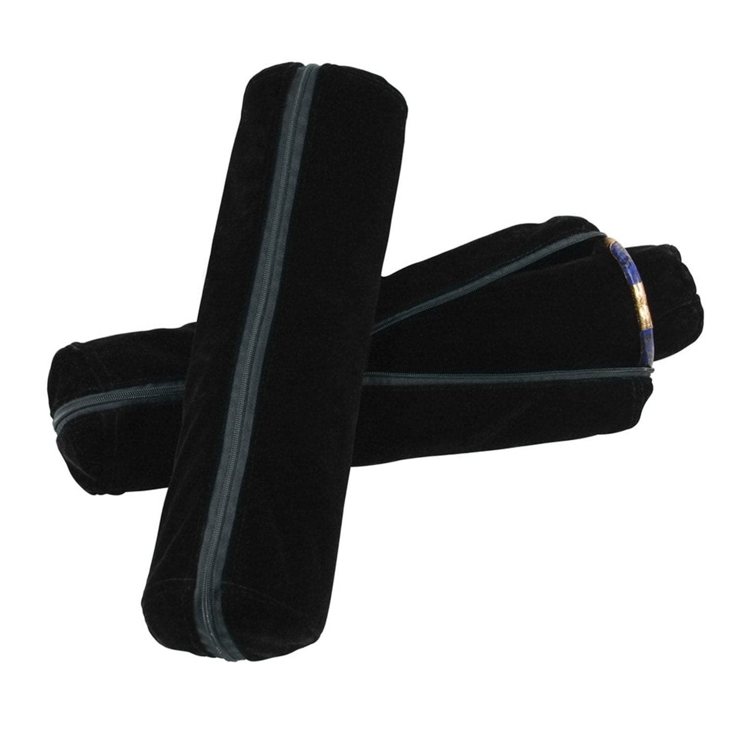 Velvet Bracelet Roll with Casing | Jewelry Bracelet Roll