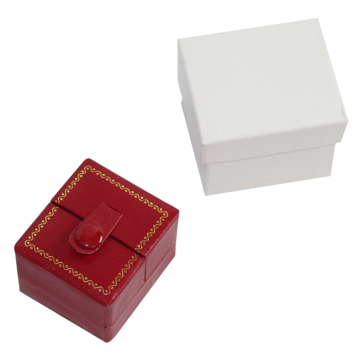 Leatherette Small Earring Box-Nile Corp