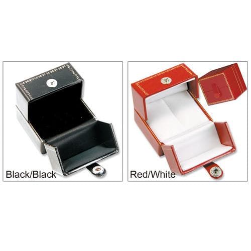 Leatherette Small Ring Box-Nile Corp