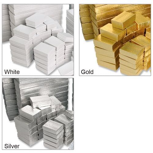 Mixed 5 sizes paper Cotton Filled Boxes -Nile Corp