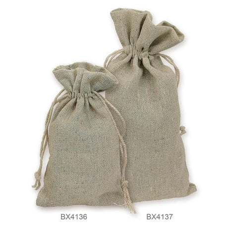 Natural Linen Bags & Pouches -Nile Corp