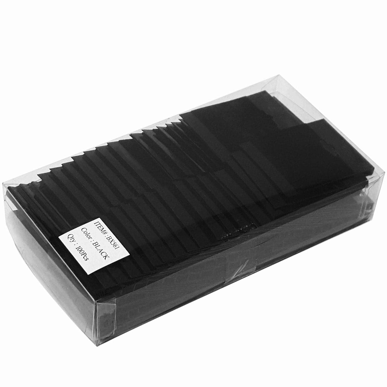 Plain Black Hanging Earring Card-Nile Corp