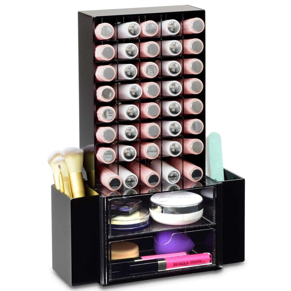 All in 1 Premium Acrylic Cosmetic Organizer -Nile Corp