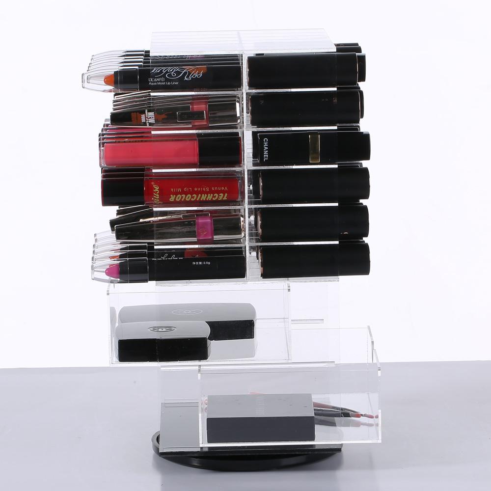 Premium Acrylic Rotating Makeup Organizer Tower-Nile Corp