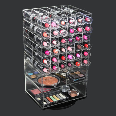 Premium Acrylic Rotating Makeup Organizer Tower-Nile Corp