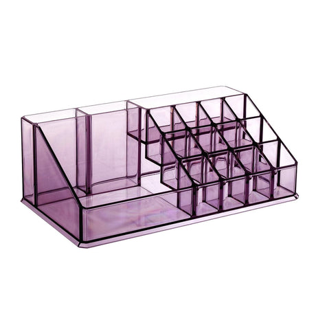 #COMS2915 Acrylic Makeup Organizer & Jewelry Storage Two Pieces Set