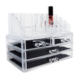 #COMS2915 Acrylic Makeup Organizer & Jewelry Storage Two Pieces Set